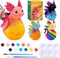 JMMICO Paint Your Own Axolotl Lamp Kit, Axolotl Crafts Night Light, Gifts for Kids, Arts and Crafts for Kids Ages 4-8, Girls Boys Birthday Christmas Gifts 6 7 8 9 10 11 12 Years Old